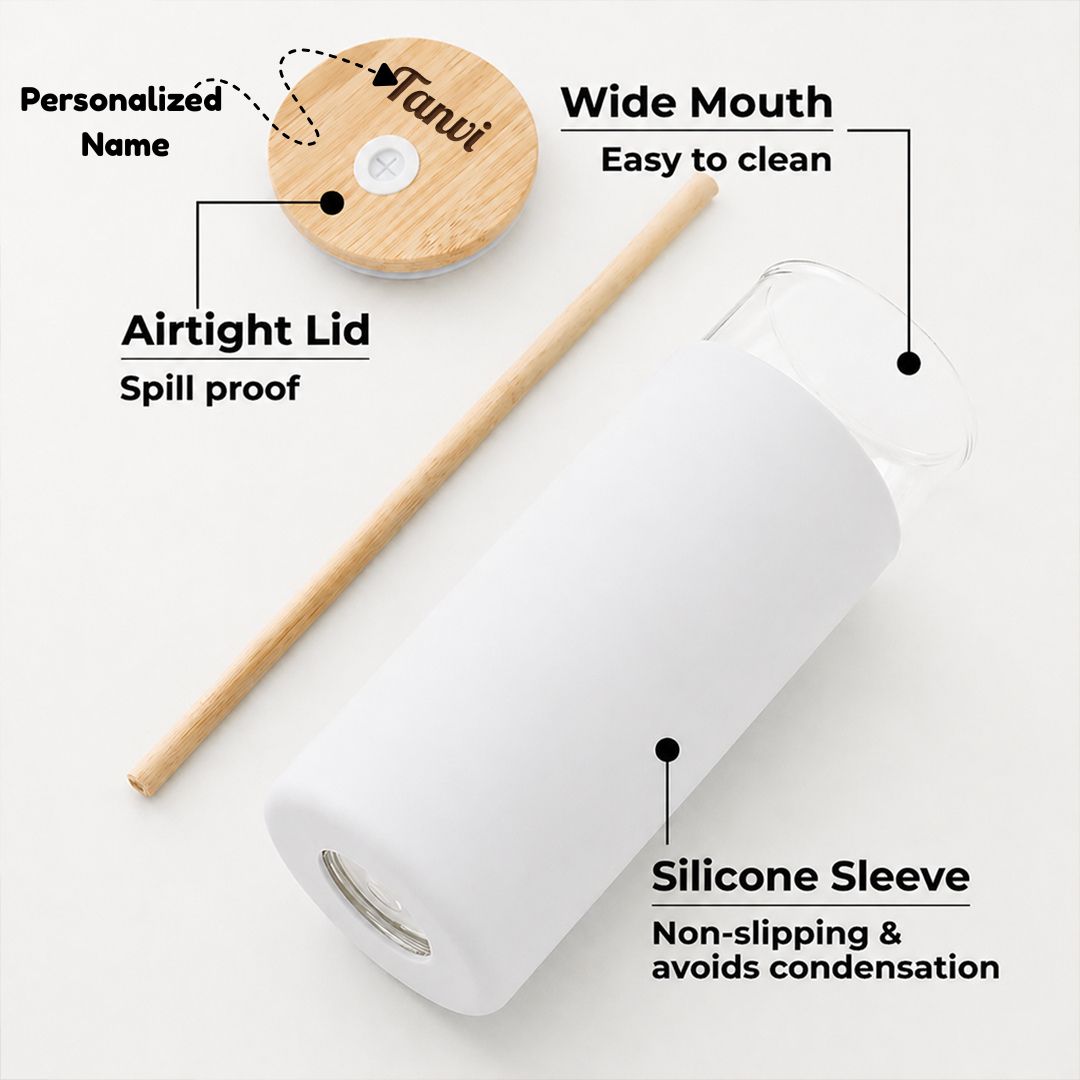 1782708026_Custom Borosilicate Glass Tumbler with Bamboo Straw- 5